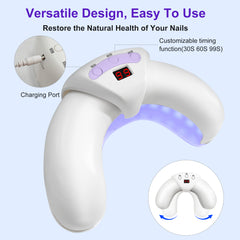 New Nail Fungus Laser Treatment for Toenails and Fingernails Home Use Reliable