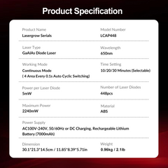 Laser Red Light Therapy for Hair Growth - FDA Cleared Hair Loss, Hair Thinning & Alopecia Treatment for Men & Women - Stimulate Denser Fuller Hair